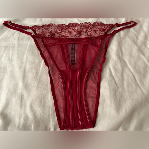 Victoria’s Secret Very Sexy Midnight Affair Embroidery Brazilian Panty - Picture 4 of 7